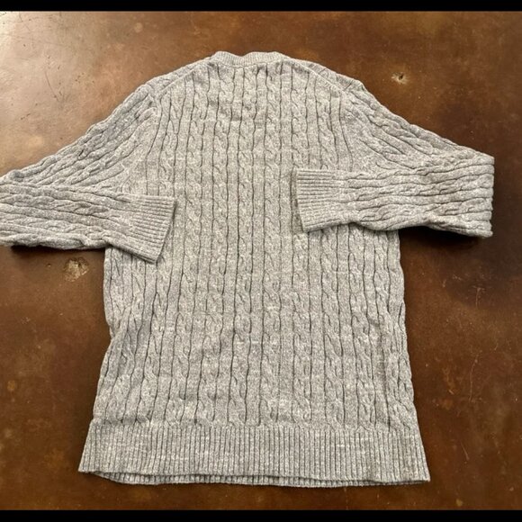 Abercrombie &Fitch Cable Knit Sweater size XL - Picture 2 of 6